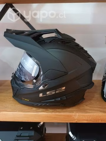 Casco de moto LS2 Explorer negro - Imagen 2