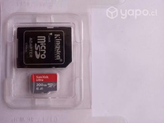 Memoria Micro Sd Sandisk 200 Gb Clase 10