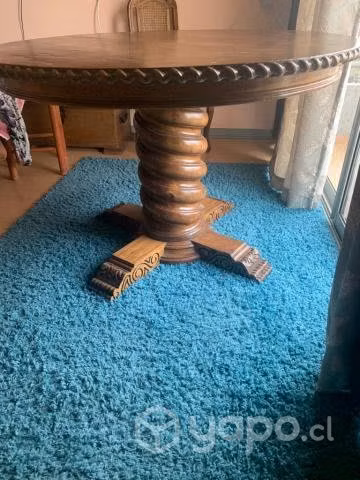 Mesa de comedor madera encina