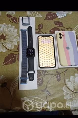 Phone 11 y Apple Watch