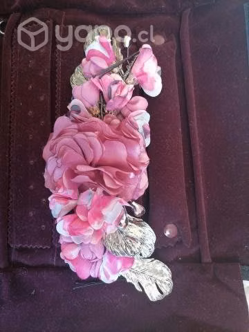 Tocado novia +aros - Imagen 4