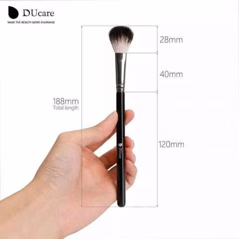 Brocha maquillaje multifuncional de pelo de cabra