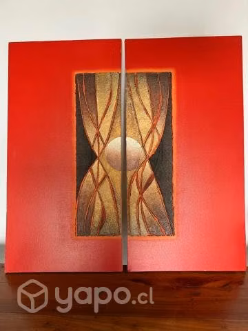 Cuadro decorativo - Técnica mixta en bastidor - Imagen 2