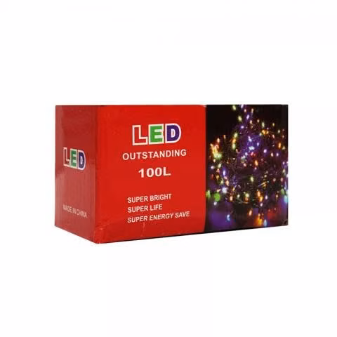 Luces de 100 navideñas amarillo calido - Imagen 2