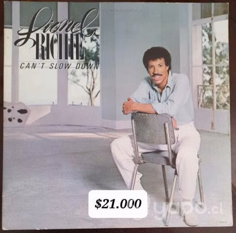 Vinilo de época usa Lionel Richie