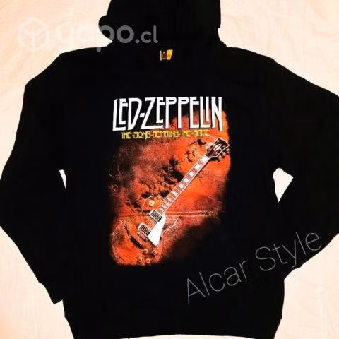 Poleron Led Zeppellin M, L y XL/ Leer Descripción