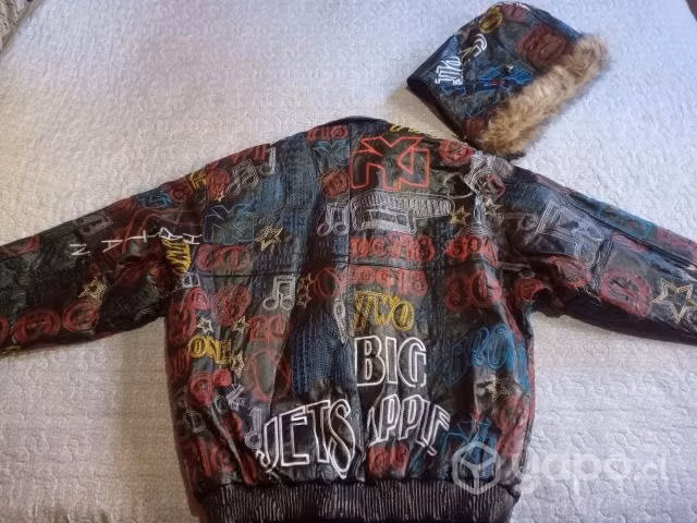 Chaquetas americanas de cuero ,bordadas - Imagen 4