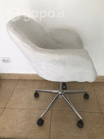 Sillón PC Diseño Copito 94x57x60 cm Blanco - Imagen 4
