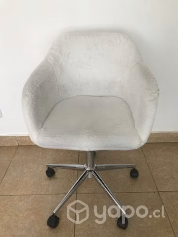 Sillón PC Diseño Copito 94x57x60 cm Blanco