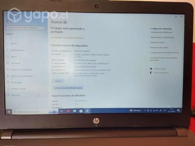 Notebook hp - Imagen 3