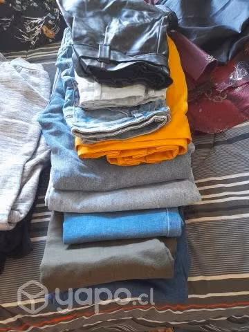 Lote de ropa usada varias tallas