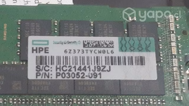 HPE 32 GB 2 RX4 PC4-2933 Y-R Smart Kit - Imagen 4