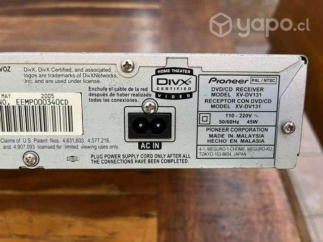 Reproductor de DVD-CD Pionner - Imagen 4