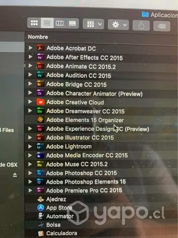 Macbook pro retina 15" 2,5ghz i7 16gb ram 500gb sd