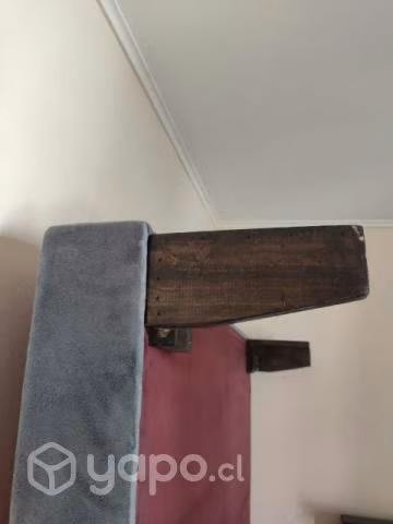 Base y respaldo cama 1.5 plazas