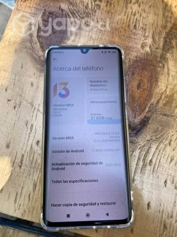 Xiaomi mi note 10 lite