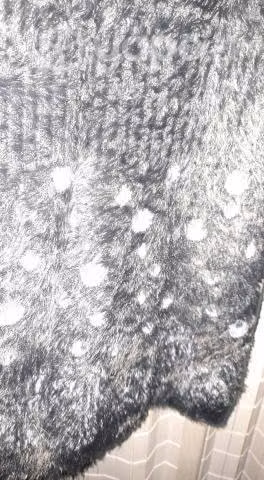 Chaleco mini vestido gris talla XS a S Usado