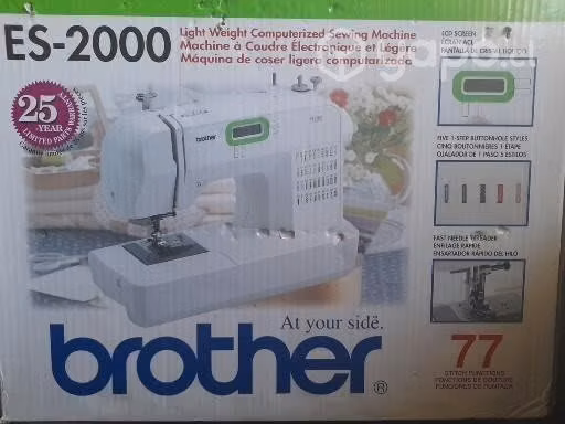 Máquina de coser nueva Brother ES2000