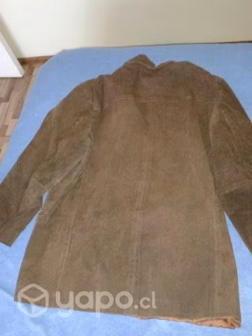 Chaqueta cuero café T- M - Imagen 2