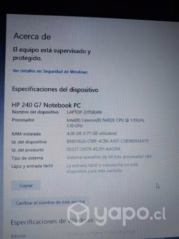 Notebook HP - Imagen 3