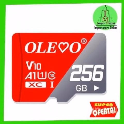 Tarjeta Memoria Micro SD Olevo 256 GB Nintendo Swi