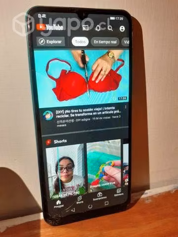 HUAWEI Y6p 64gb/3gb llegar y usar DETALLE TRIZADUR