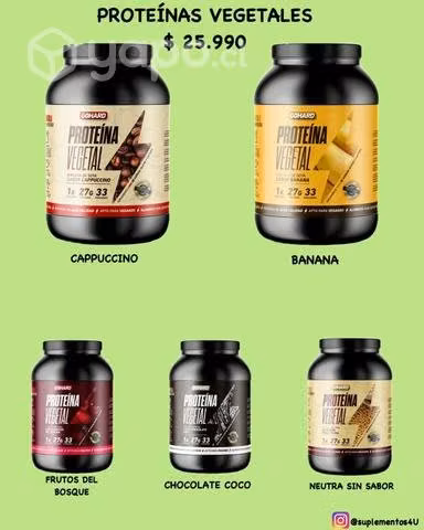 Proteínas y suplementos totalmente vegetales. - Imagen 2
