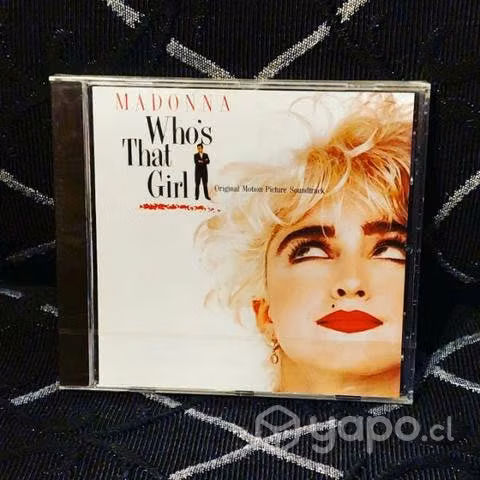 Cd madonna / who's that girl (1987) europeo