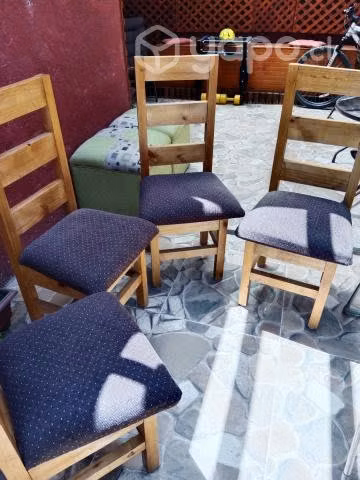 4 sillas de comedor