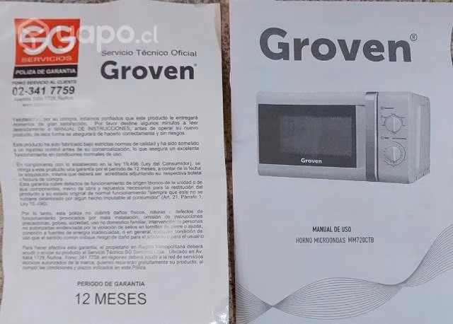 Microondas mecánico Groven - Imagen 3