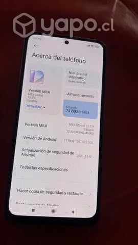 Xioami redmi note 10