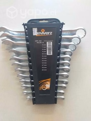 Jgo.llave comb. 6-22mm 12pz. reviverz