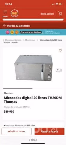 Microondas thomas