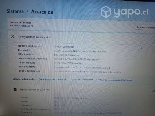 Notebook HP - Imagen 2