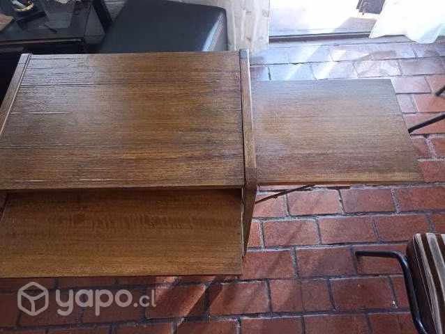 Escritorio madera ampliable