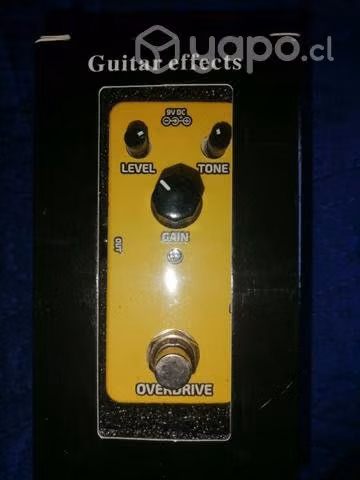 Pedal de guitarra eléctrica Overdrive Natural
