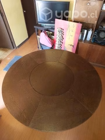 Mesa de comedor Circular 1,5 mts, 6 personas