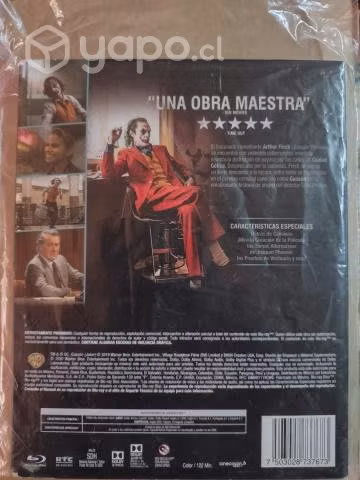 Bluray pelicula joker (2019) original nueva sellad