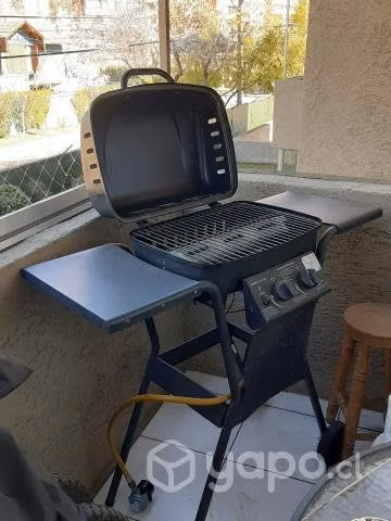 Parrilla mr. beef con dos quemadores