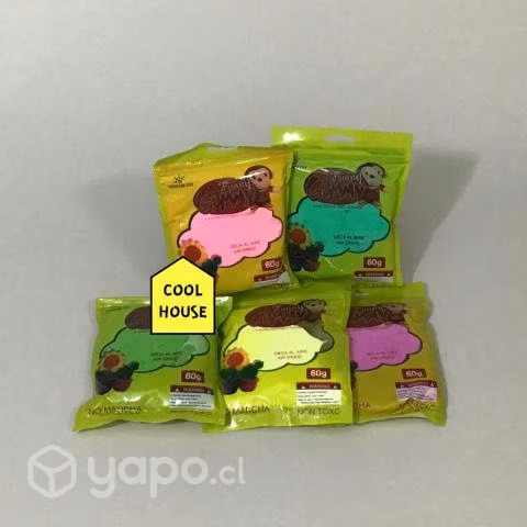 Set de 5 paquetes de pasta foamy