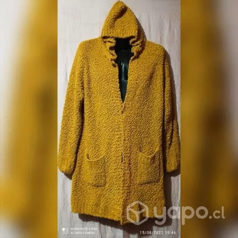 Chaleco tapado cordero con gorro