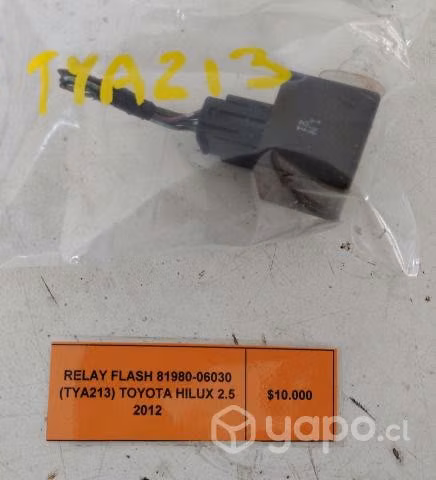 Relay Flash  (TYA213) Toyota Hilux 2.5