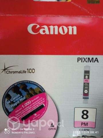 Tintas Canon 8 colores originales - Imagen 2
