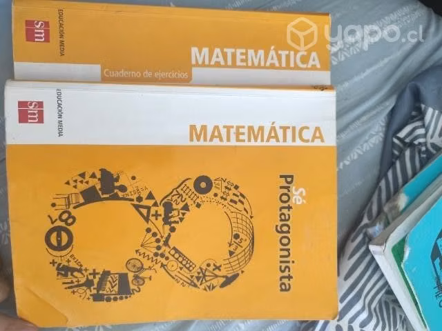 Libros de matemáticas 8° Básico editorial SM