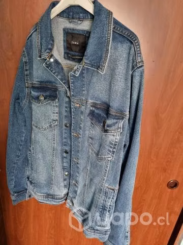 Chaqueta mezclilla Zara