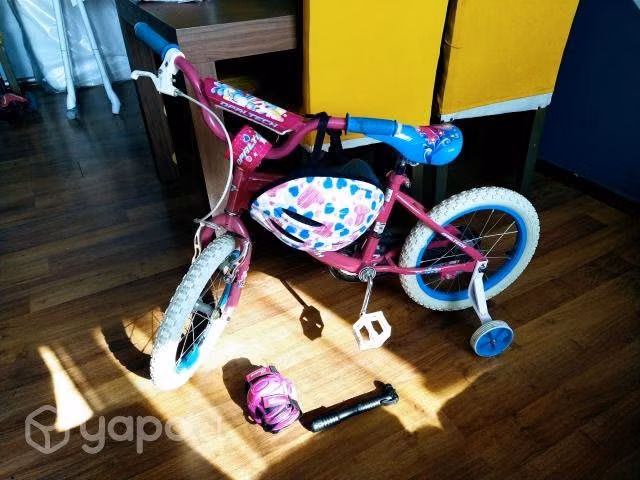 Bicicleta Opaltech- niña 3 a 5 años