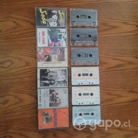 Cassette Colección Soda Stereo