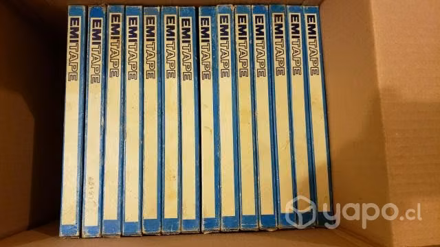 Cintas usadas para reel de 10,5 pulgadas