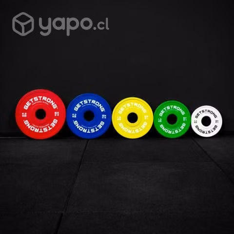 Pack 15kg Discos Olímpicos Fraccionales