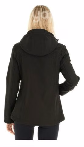 Chaqueta Mujer Lippi Macaya Softshell Hoody Negro